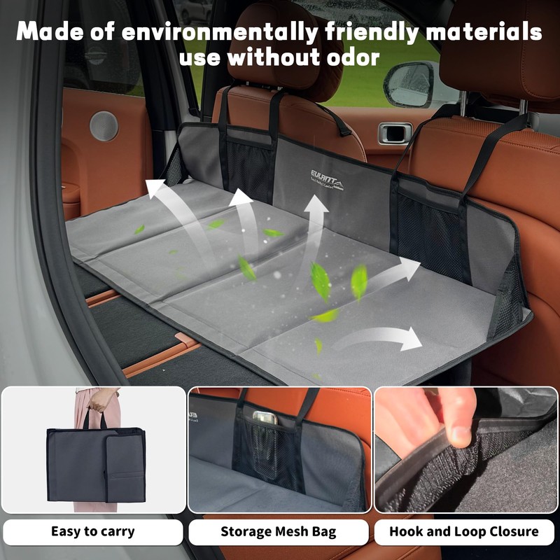 Portable Air Mattresses for Sleeping,Car Rear Seat Mattress Extension Plate,Folding