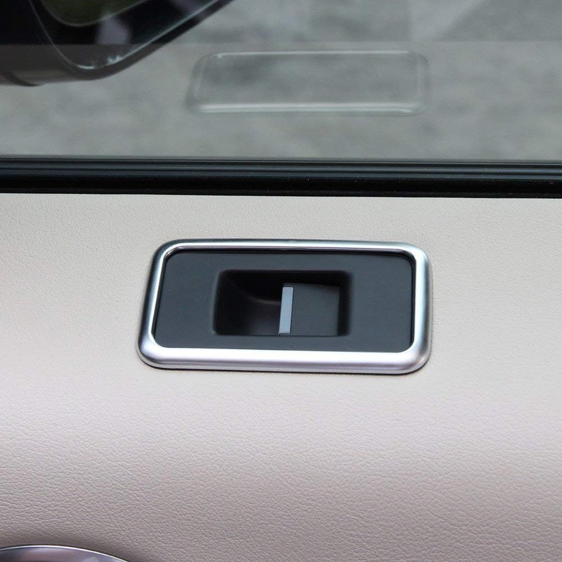 ABS Chrome Window Lift Button Frame Trim Accessories for Land