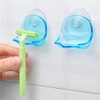 JJLFresheners Blue Suction Cup Hooks Removable Hook Razor Holder Transparent