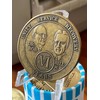 2 Year AA Founders Medallion Antique Bronze Sobriety Chip