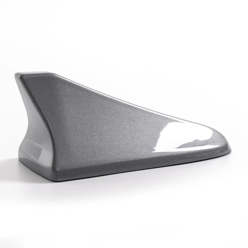 Silver For 2012-2017 Hyundai Veloster Shark Fin Roof Antenna Cover