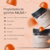 Nuvi Gomitas Péptidos Colágeno Hidrolizado Biotina Ácido Hialurónico Vitamina Suplemento