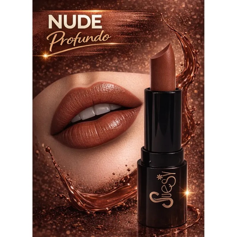 Suesy Labial En Barra Cremoso Alta Pigmentación 12 Tonos 1pz