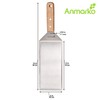Stainless Steel Metal Griddle 4 x 8 inch Spatula -