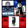 Exzeit 112W Led Light Pods, 4.5 Inch 150° Beam Flood