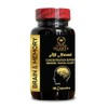 Brain Memory Support - Brain Function Support, Memory Focus and Concentration Supplements, Boosts Cognitive Performance & Healthy Brain Function - 1 Bottle 30 Capsules.