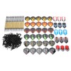 15pcs Soft Tip Darts Professional Plastic Tip Dart Sets Aluminum