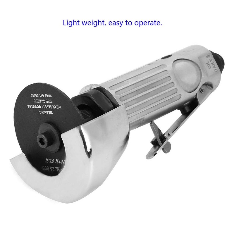 QANYEGN 3in Air Cut Off Tool, Angle Grinder Pneumatic Cutting