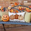DFXSZ Fall Pillow Covers 12x20 Inch Fall Autumn Thanksgiving Ink