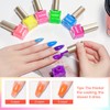 SUPWEE Bright Neon Nail Polish Set, Summer Rainbow Quick Dry