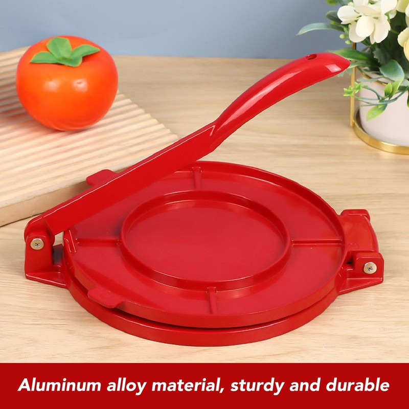 Tortilla Press, 10 Inch Tortilla Maker, Flour Tortilla Press, Aluminum