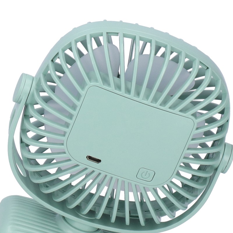 USB Charging Desktop Mini Fan Portable Home Office Clip On