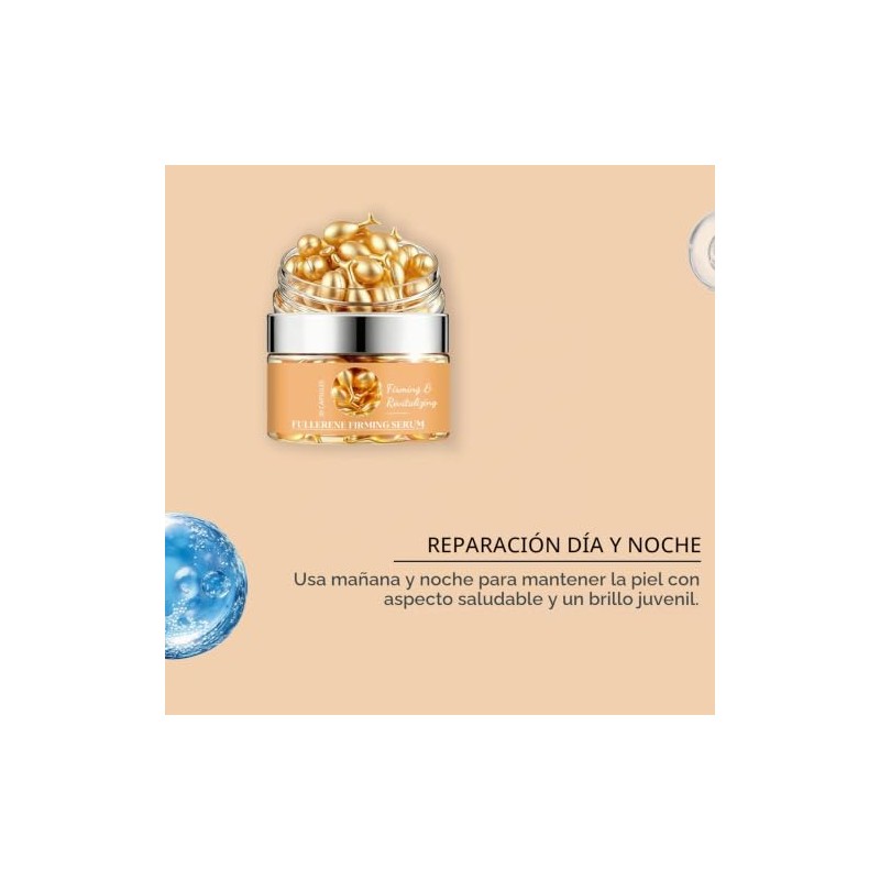 Cápsulas de Sérum Facial Rejuvenecedor, 30 Uds