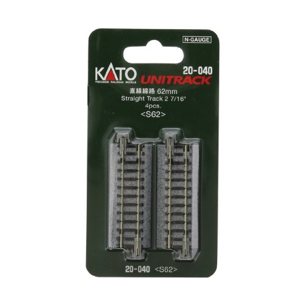 Kato KAT20040 N 62mm 2-7/16" Straight (4)