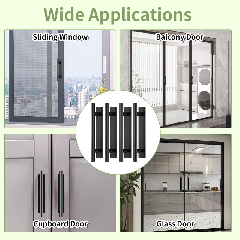 30 Pack Adhesive Cabinet Handles, Self-Stick Peel and Stick Cabinet