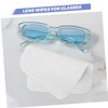 Outanaya Eyeglass Lens Wipes 10pcs Microfiber Cleaning Cloths Suede Phone