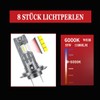 MGCOKINILY Halogen Auto Lampen H7, 55W 400% Helligkeit als Halogenlampen11000LM