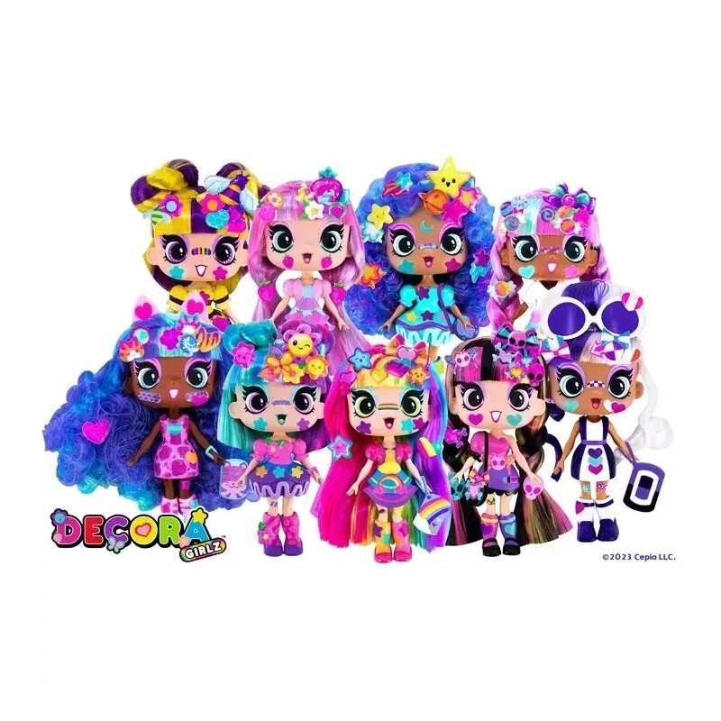 Cepia DECORA GIRLZ Sticker N Style Mystery Pack 5" Doll