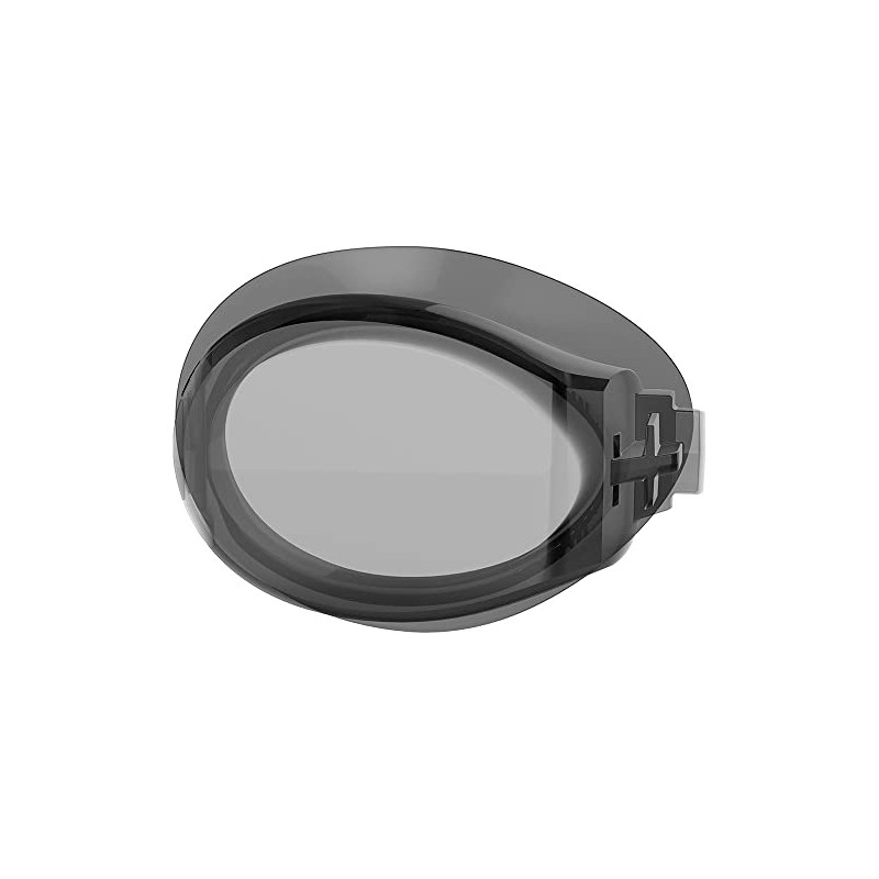 Speedo Unisex Adult Mariner Pro Optical Lens Swimming Goggles, Black/Smoke,