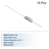 MECCANIXITY 10 Pcs Metal Temperature Thermal Fuse RY240 240 °C