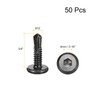 uxcell Hex Socket Self Tapping Screws, #10 x 3/4" 410