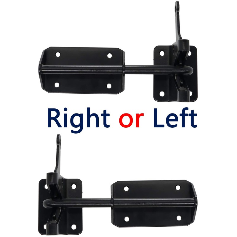 Heavy Duty Automatic Latch for Wooden & Metal Gates, Vinyl