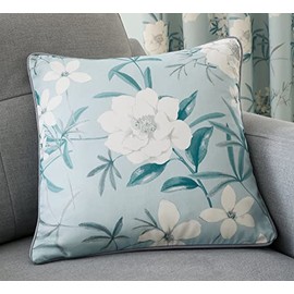 Dreams & Drapes Design - Eve - Cushion Cover - 43 x 43cm in Duck Egg