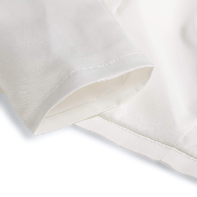 Bolerose Formal Satin Long Sleeve Bolero - off-white, size: m