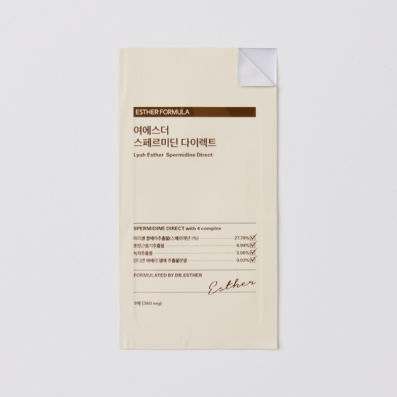 Esther Formula 여에스더 스페르미딘 다이렉트 필름 360mgX14매 Yoe Esther Spermidine