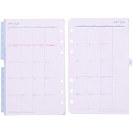 Franklin Planner 86610 Original Monthly View Calendar, 12-Month Edition, Starts on January 2026, Compact Size