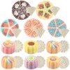2 Sets Mooncake Mould Press 50 g with 11 Stamps,