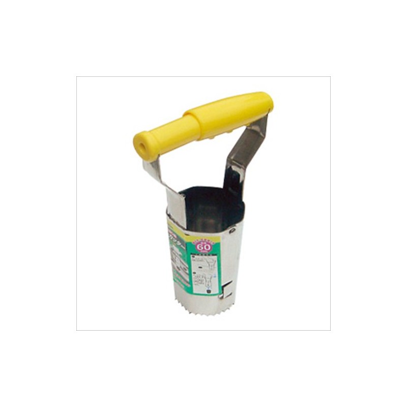 GARDEN HELPER Stainless Steel Hole Cutter 2.4 inches (60 mm)