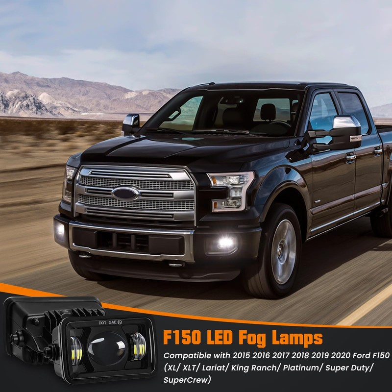 KARSAM F150 LED Fog Lights for 2015 2016 2017 2018