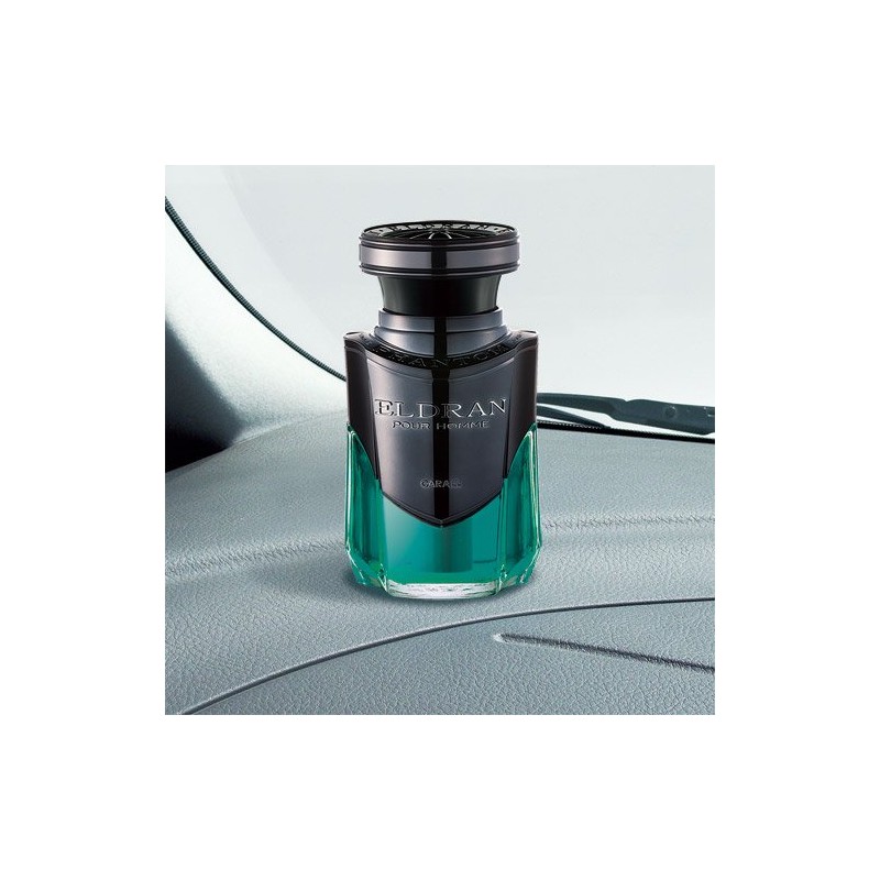 Okamoto Sangyo 3176 Elduran Phantom Black Car Air Freshener, Standing