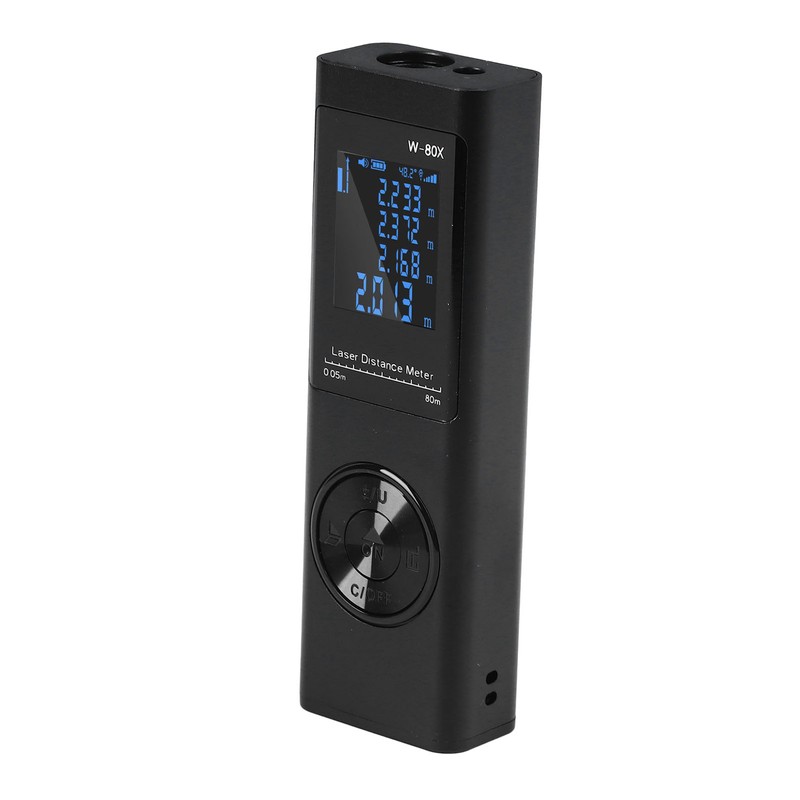 Laser Distance Meter Outdoor Handheld Measure Rechargeable Measurement Tool High