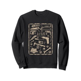 Tools with frame vintage Sweatshirt