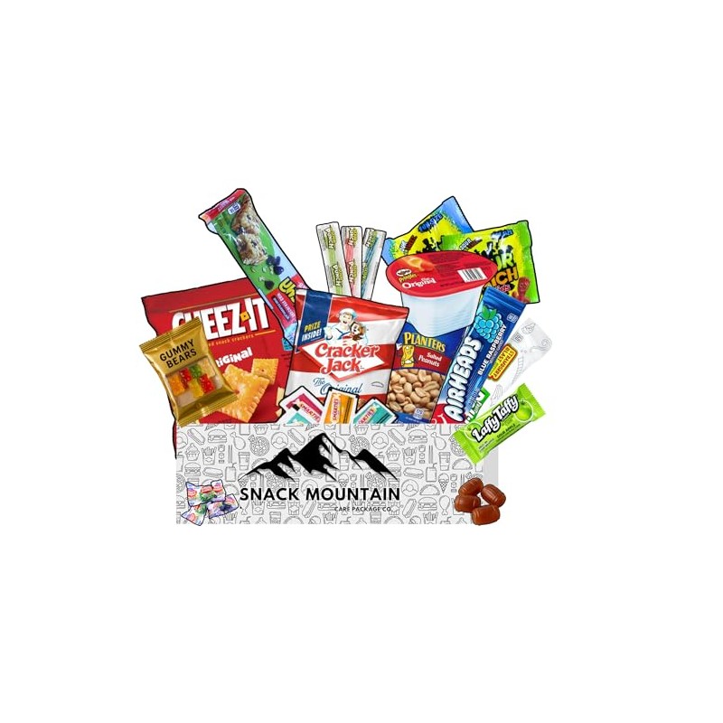 Mini Care Package Gift Box (20 Piece) - Snack Mountain