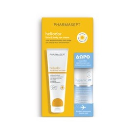 Pharmasept Heliodor Face & Body Sun Cream SPF50, 150ml & Hygienic Shower Cream, 100ml