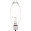 Westinghouse 0368100, 15 Watt, 130 Volt Clear Incand B9.5 Light