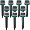 Mole Repellent Solar Powered 10 pk Gopher Repellent Solar Snake