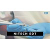 Ronco 375 Nitech Examination Gloves Medium Powder Free Latex Free