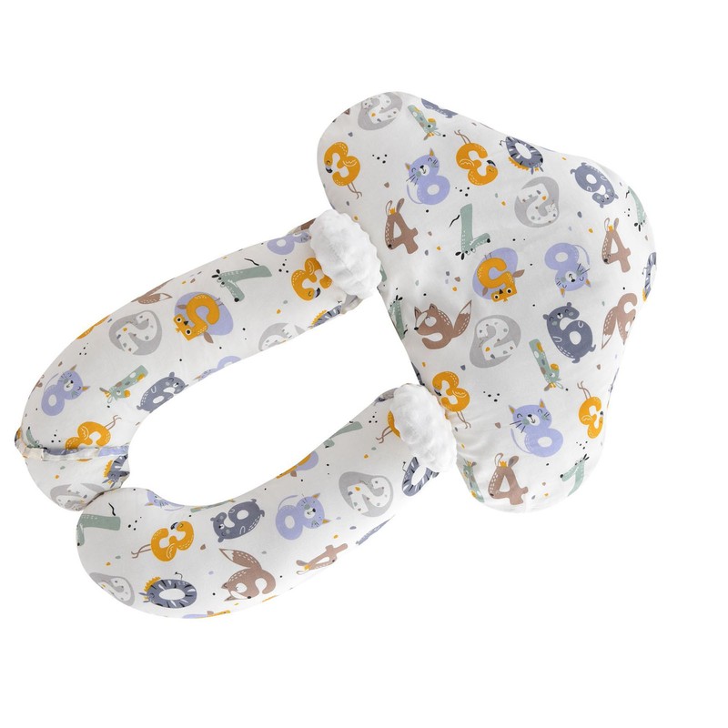Baby Pillow for Head Shaping Soft Cotton Prevent Startle Multifunctional