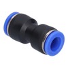 50Pcs Straight Pneumatic Connector Push to Connect Fittings for PU-10