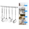 eForwish Stainless Steel Kitchen Utensil Racks Holder Hanging Rail Organize