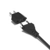 GRLRCR EU Europe to US USA America Travel Plug Adapter