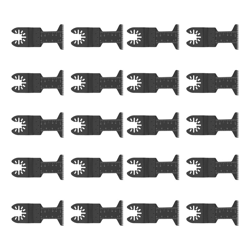 20Pcs 44mm Oscillating Multi Tool Long Teeth Saw Blades for