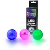 Chimero LED LIGHTING GOLFBALL Glowing Golf Balls, Set of 3