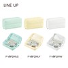 Kokuyo F-VBF291LG Pencil Case, Mokoko Pedin Type, Mint Green