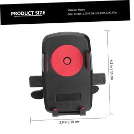 Gatuida Car Mount Holder Universal Windshield or Dashboard GPS Holder Padded Back 360° Rotating Stand