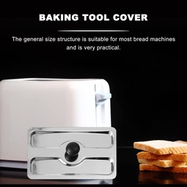 Slice Toaster Lid Toaster Lid 2 Slice Toaster Cover Bread Maker Cover Stainless Steel Toaster Appliance Top Cover Bread Machine Cover Sandwich Machine Part Accessories